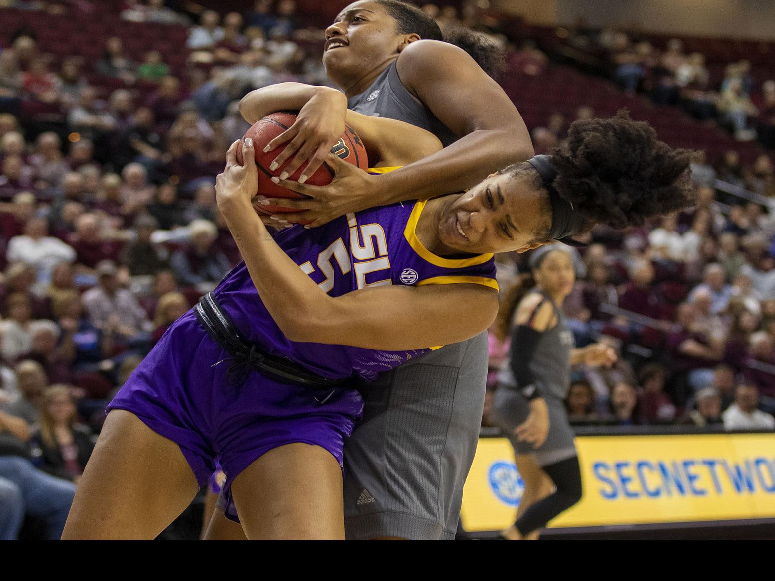 No 10 Texas A M Women S Basketball Team Loses To Lsu 57 54
