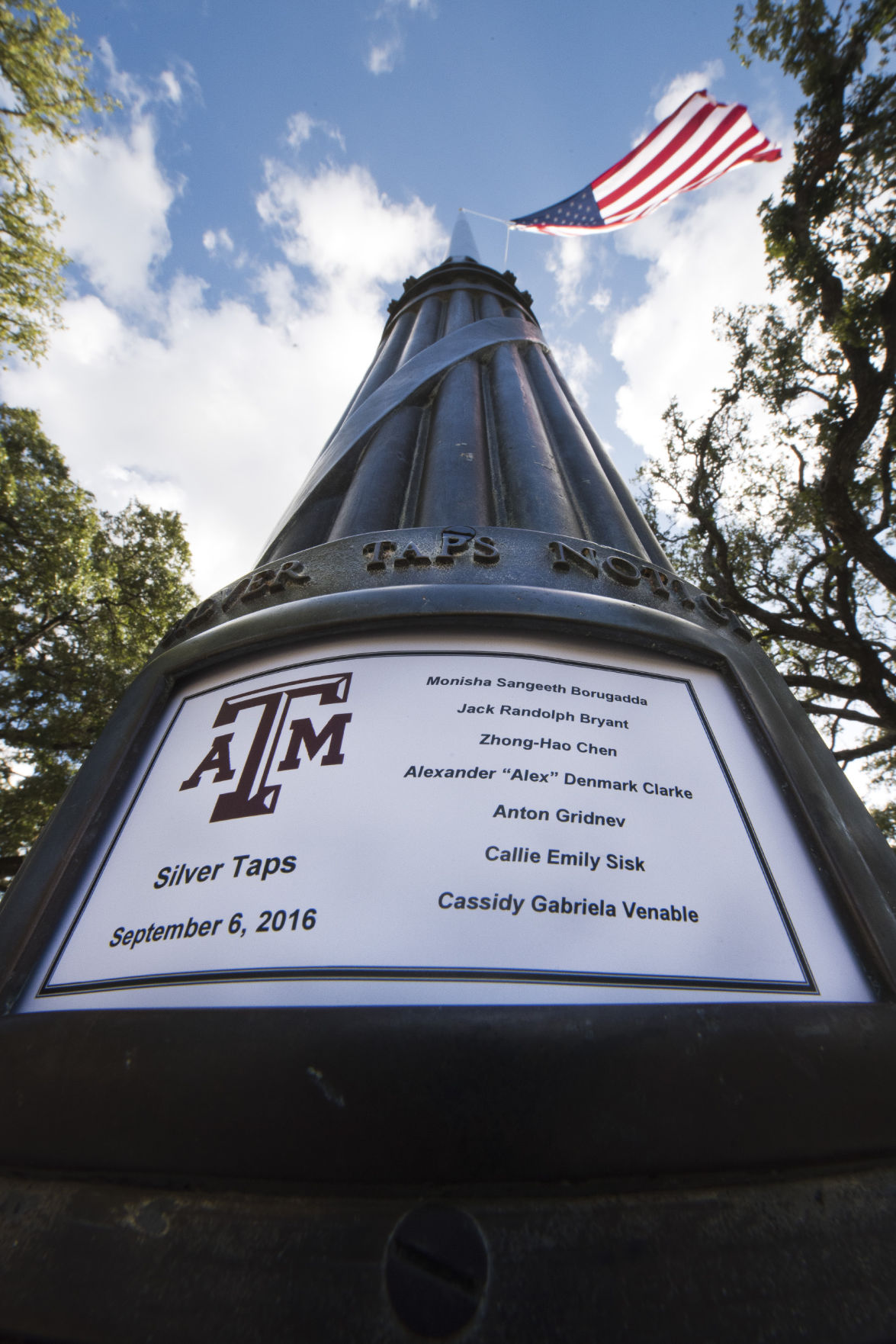 First Silver Taps of the fall semester to honor 7 Aggies Texas A&M