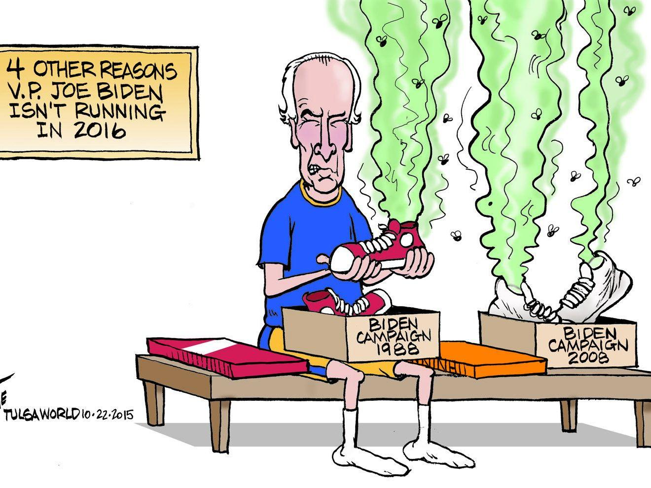 Bruce Plante Cartoon V P Joe Biden S Other Reasons Cartoons Theeagle Com