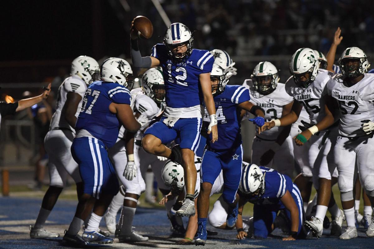 A M Consolidated Navasota Football Teams Facing Area Round