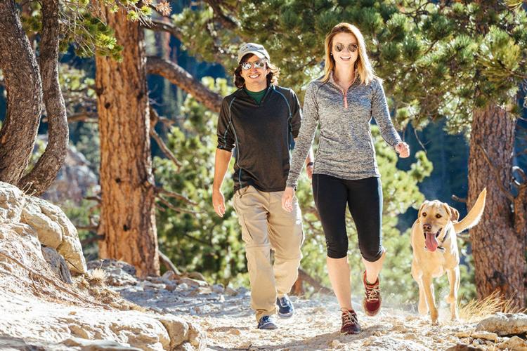 Hiking the Bridle Trail on Casper Mountain