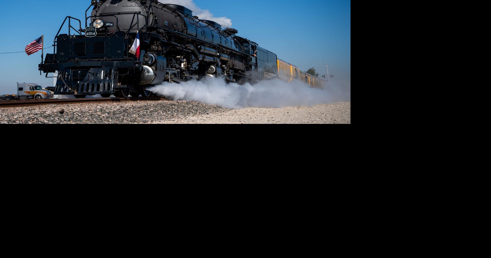 Photos of Union Pacific's Big Boy No. 4014 Steam Locomotive
