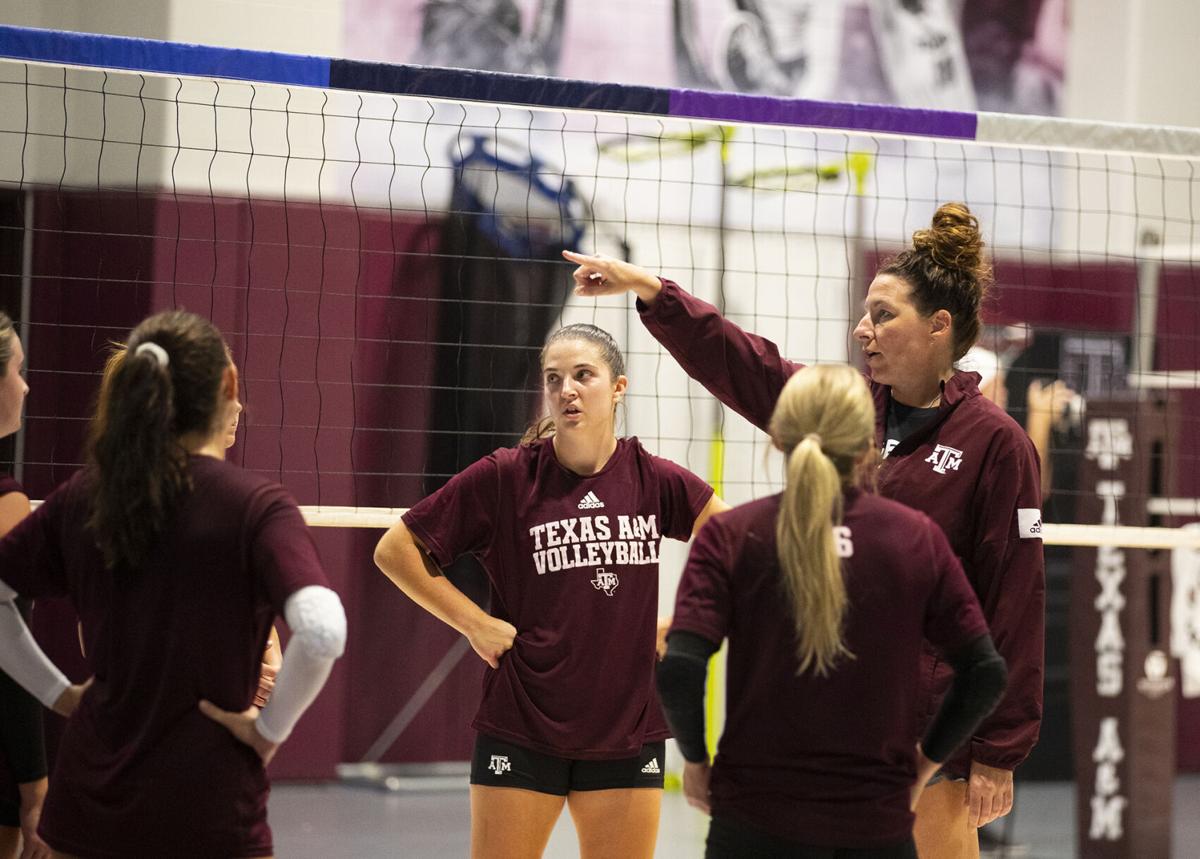 Volleyball practice