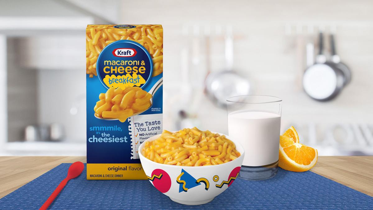 It S Officially Ok To Eat Mac And Cheese For Breakfast According To Kraft Food Cooking Theeagle Com