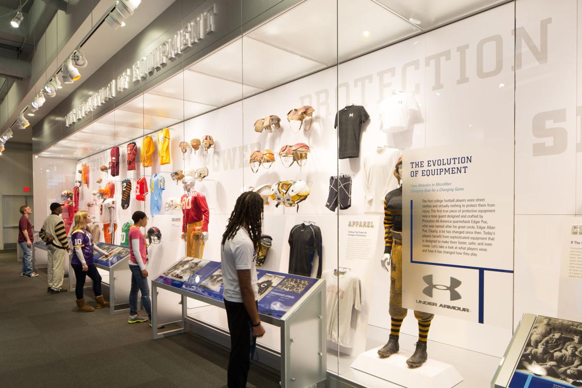 Tour Of The College Football Hall Of Fame Aggiesports Theeagle Com