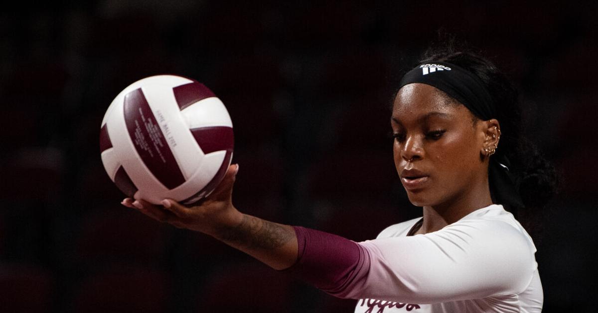 Ifenna Texas A&M volleyball: Ifenna Cos-Okpalla improves serving