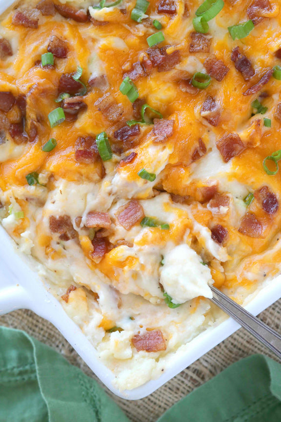 Mashed potato casserole keeps classic tastes with creamy addition ...