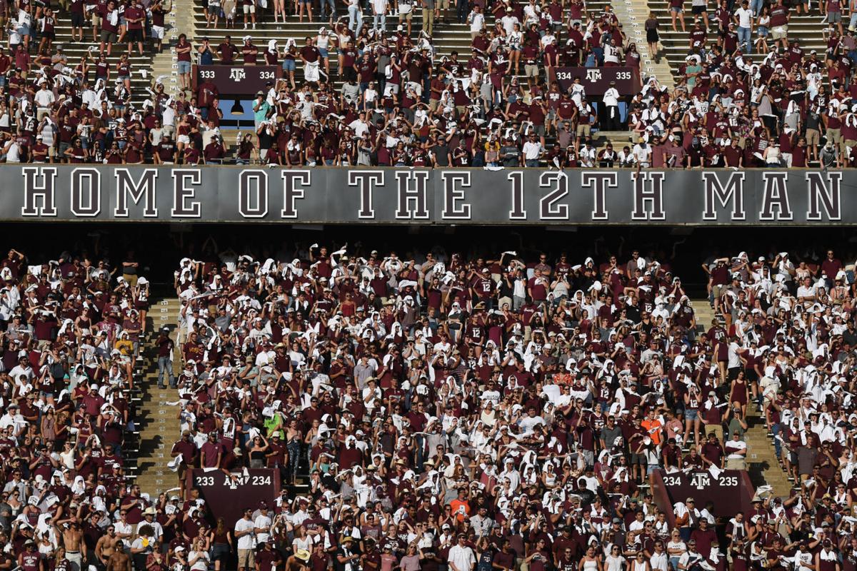 aggie football 12th man sign