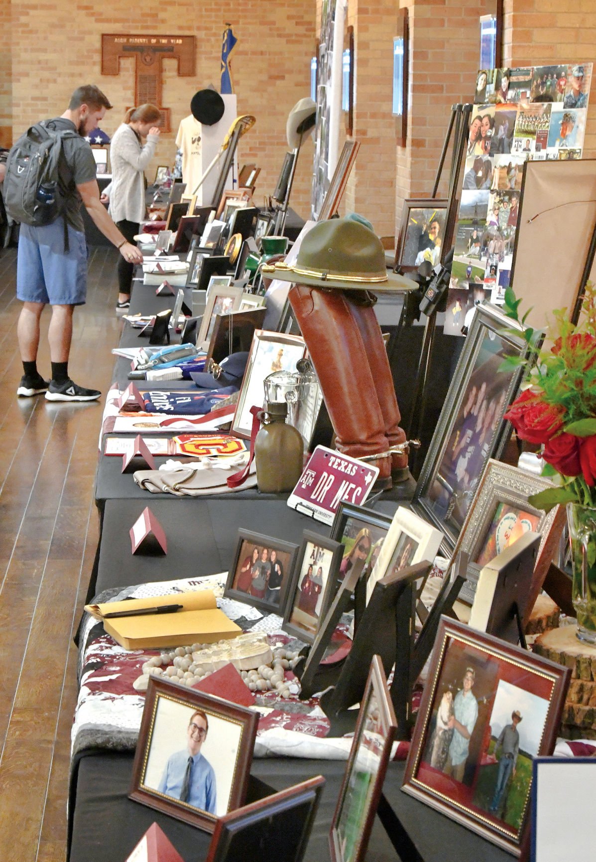 Aggie Muster Display