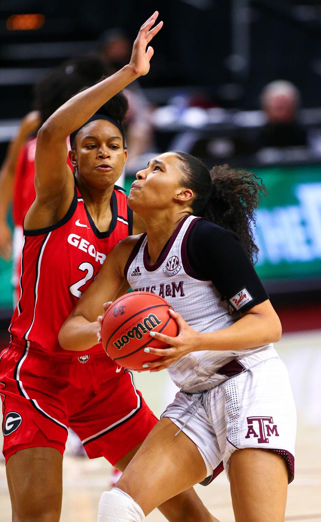Texas A M S N Dea Jones Named To All Sec Women S Basketball First Team Sports News Theeagle Com