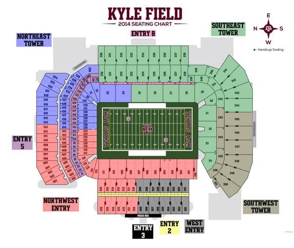 Kyle Field Seating Chart Theeagle