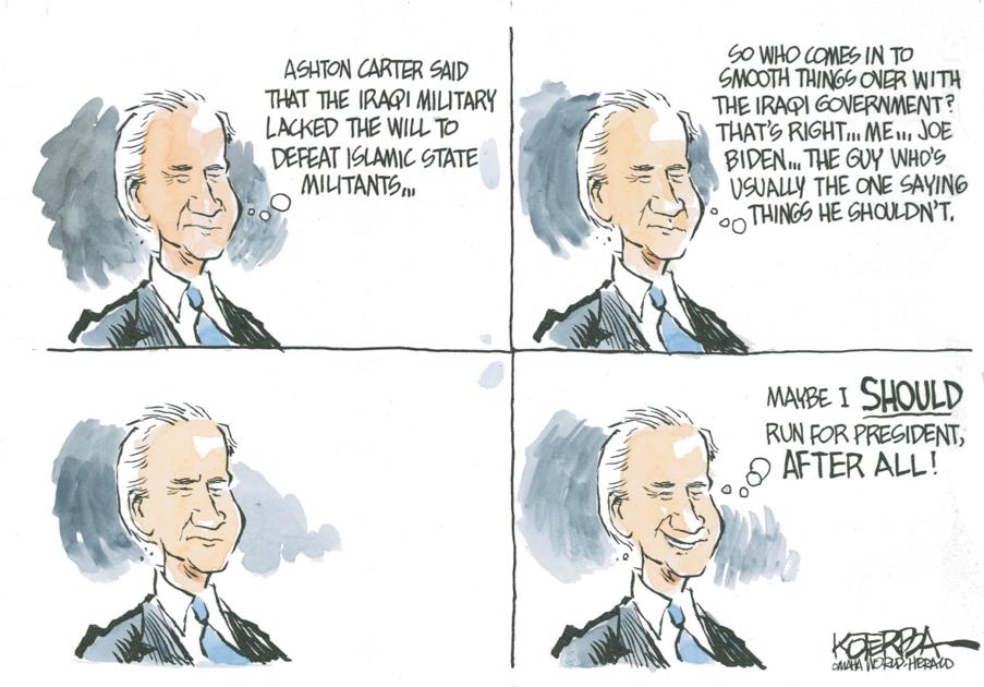 Jeff Koterba cartoon: Joe Biden | Cartoons | theeagle.com
