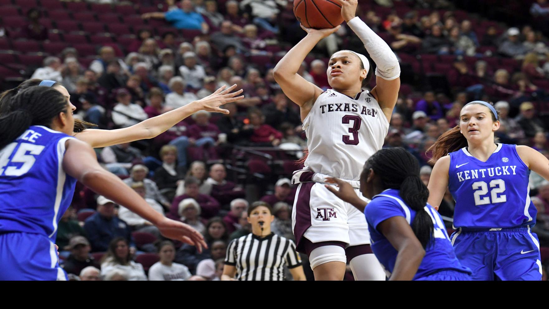 Texas A M S Chennedy Carter Projected To Go In Top Five Picks At