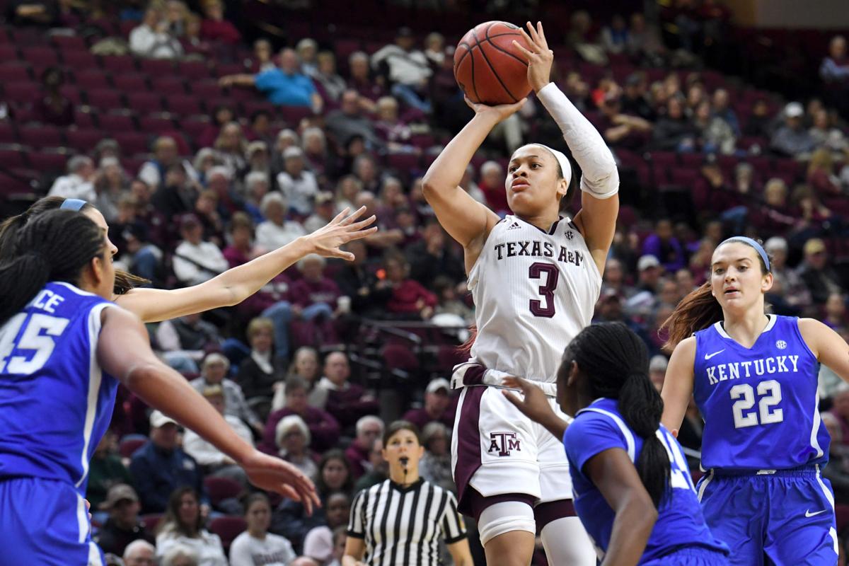 Texas A&M women's basketball selection show party today Aggie Sports