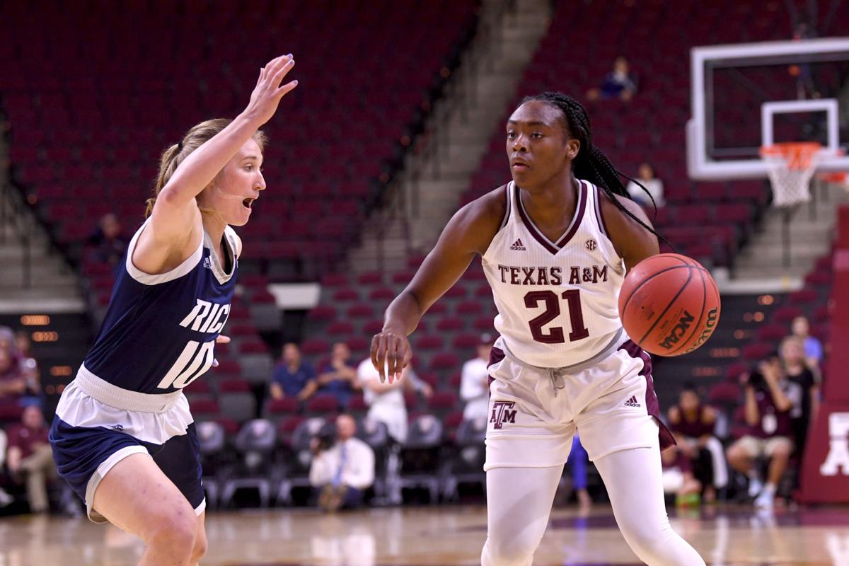 Texas A&M vs. Rice women's basketball Gallery