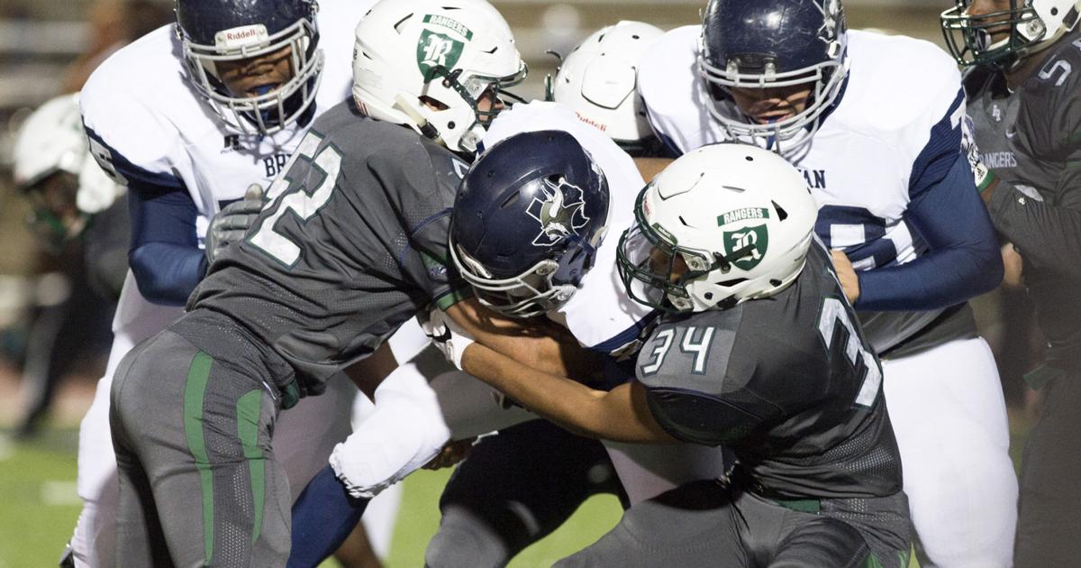 Rudder football team beats rival Bryan for first win on season