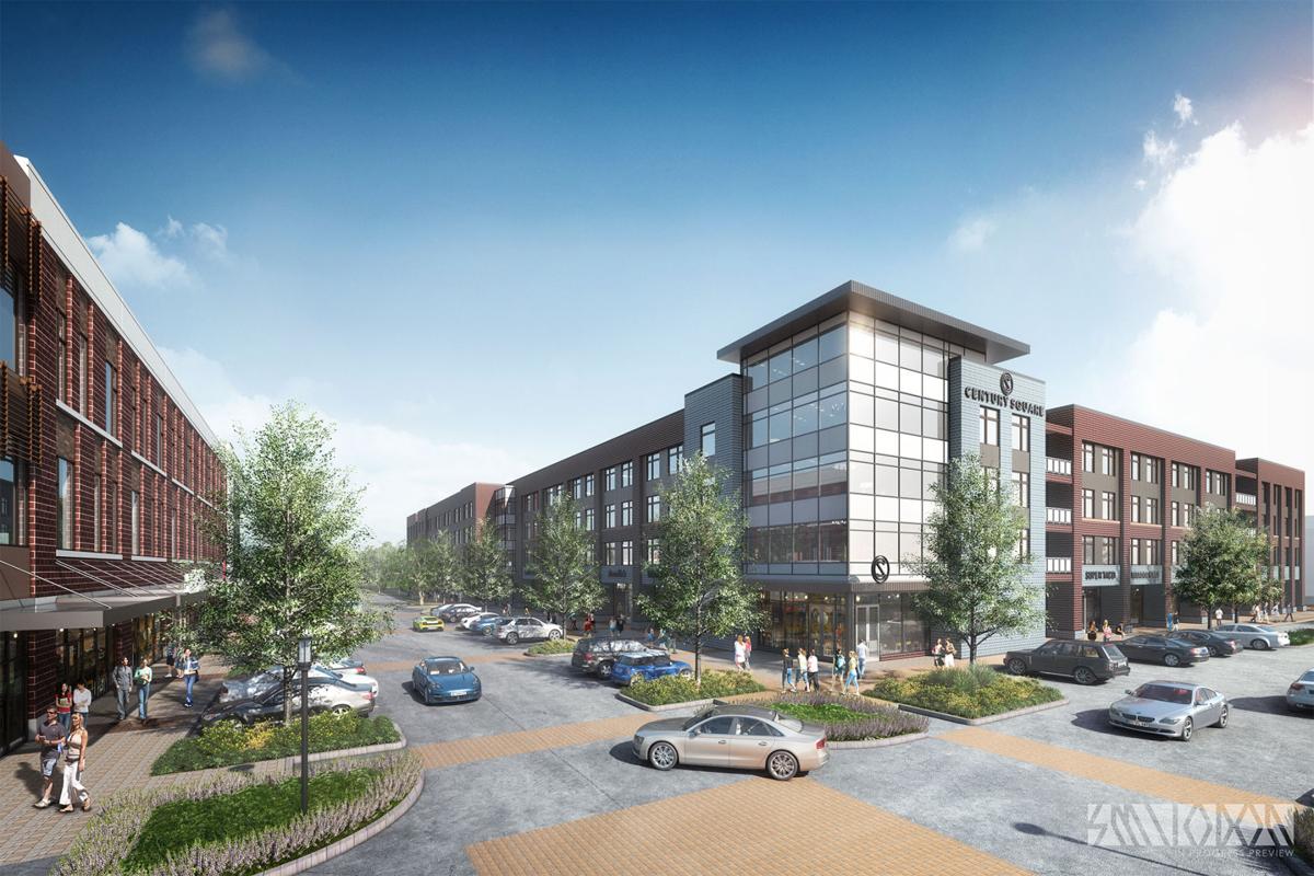 Century Square project underway hotels, apartment complex to be the