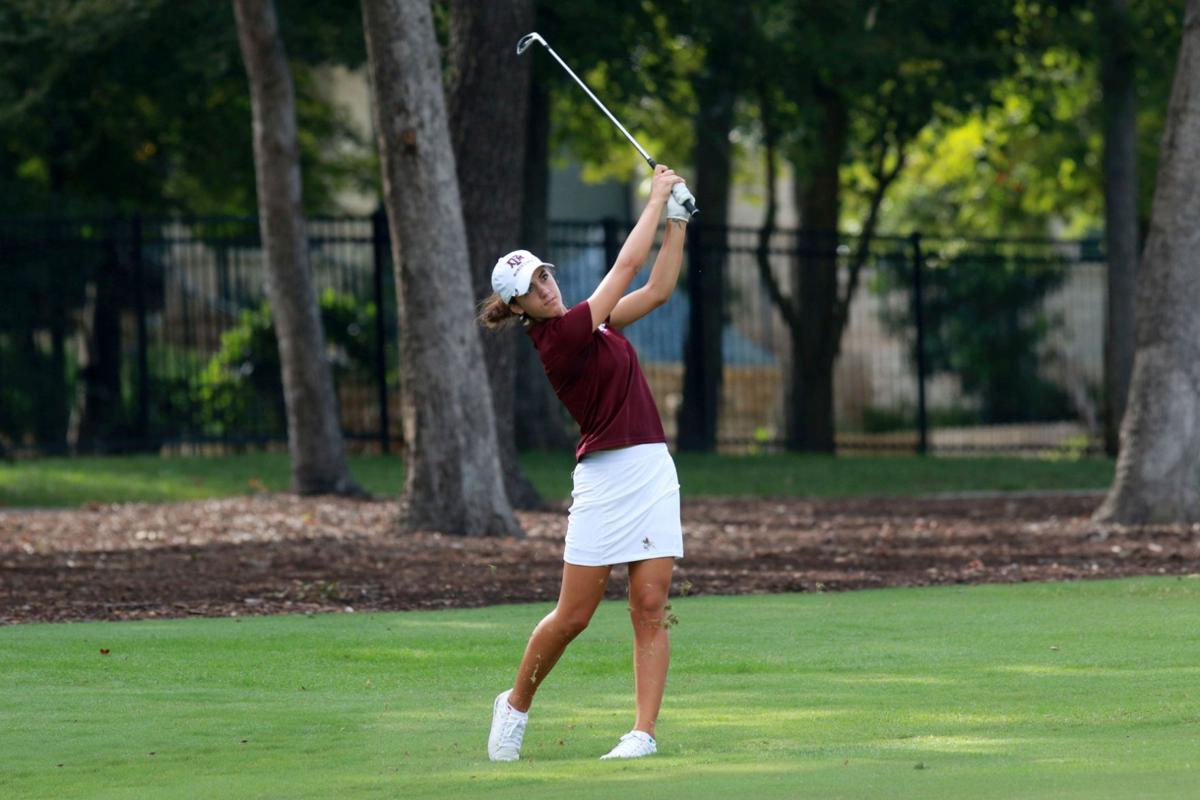 Texas A&M women's golf team falls in dual match to Longhorns Aggie