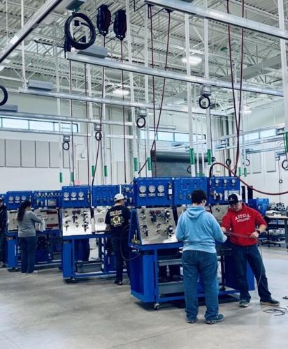 Area high school students get hands-on experience in advanced manufacturing at The WorkSITE