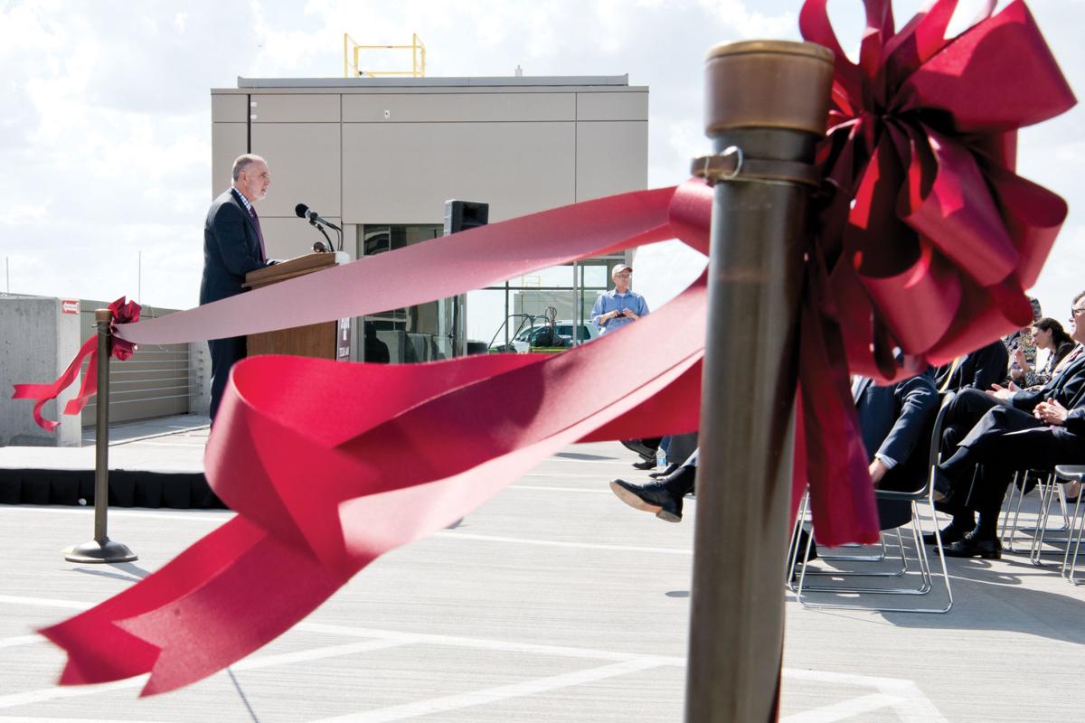 Cain Parking Garage unveiled