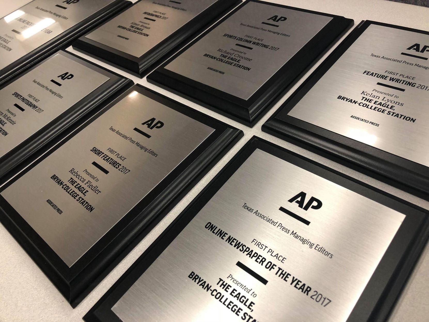 The Eagle S Best Work From The Texas Apme Awards Local News Theeagle Com
