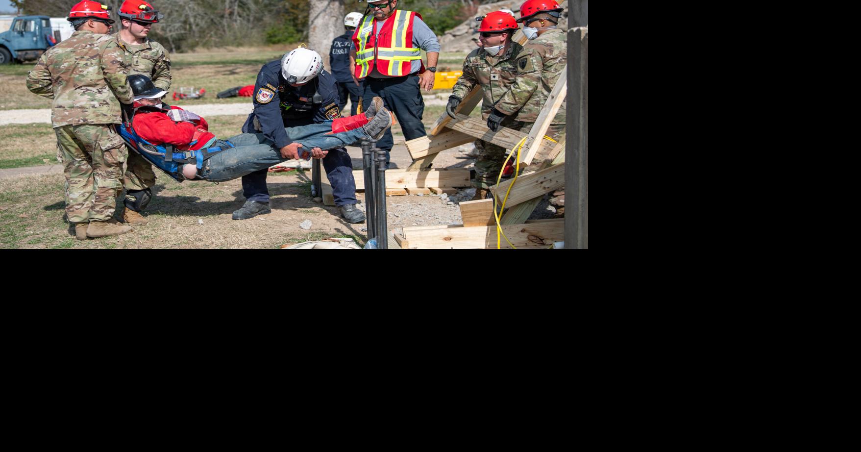 Texas task forces gathered at Disaster City for training