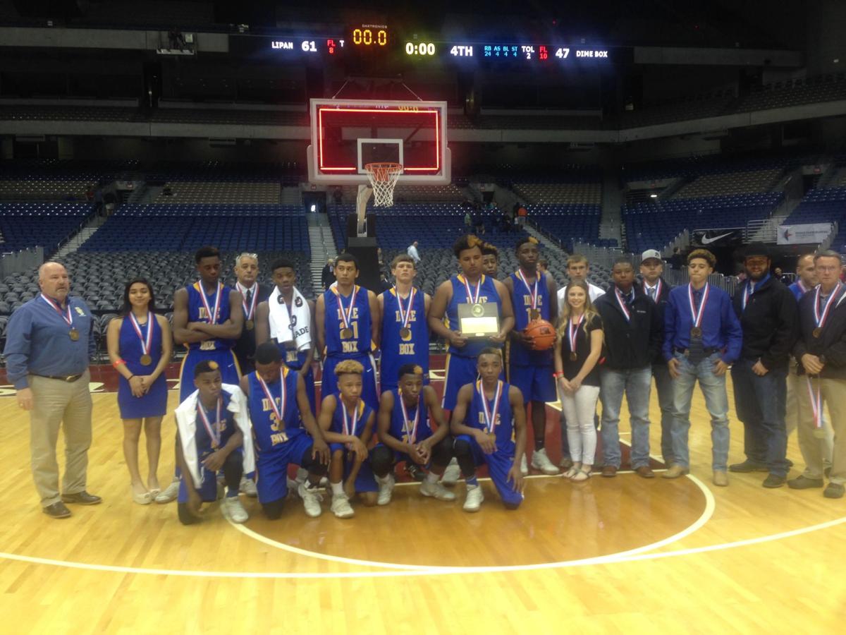 Dime Box Boys Basketball Team Falls To No 1 Lipan At State