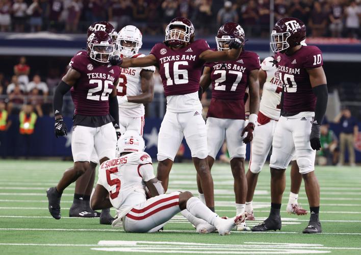 TxDOT signs support Texas A&M ahead of Arkansas game