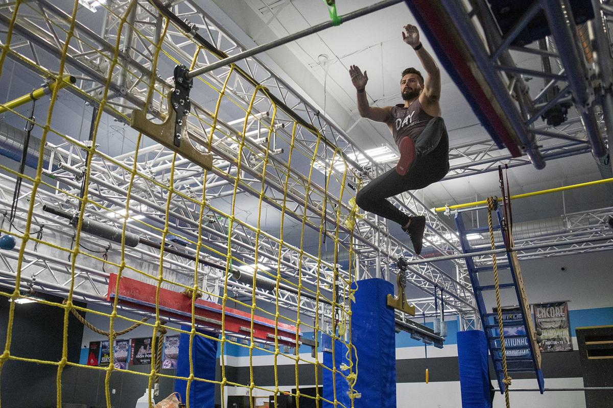 Texas A M Student Matthew Day Enjoying Run As An American Ninja Warrior Competitor Sports News Theeagle Com