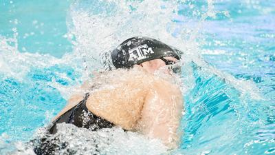 Claire Rasmus A&M Swimming