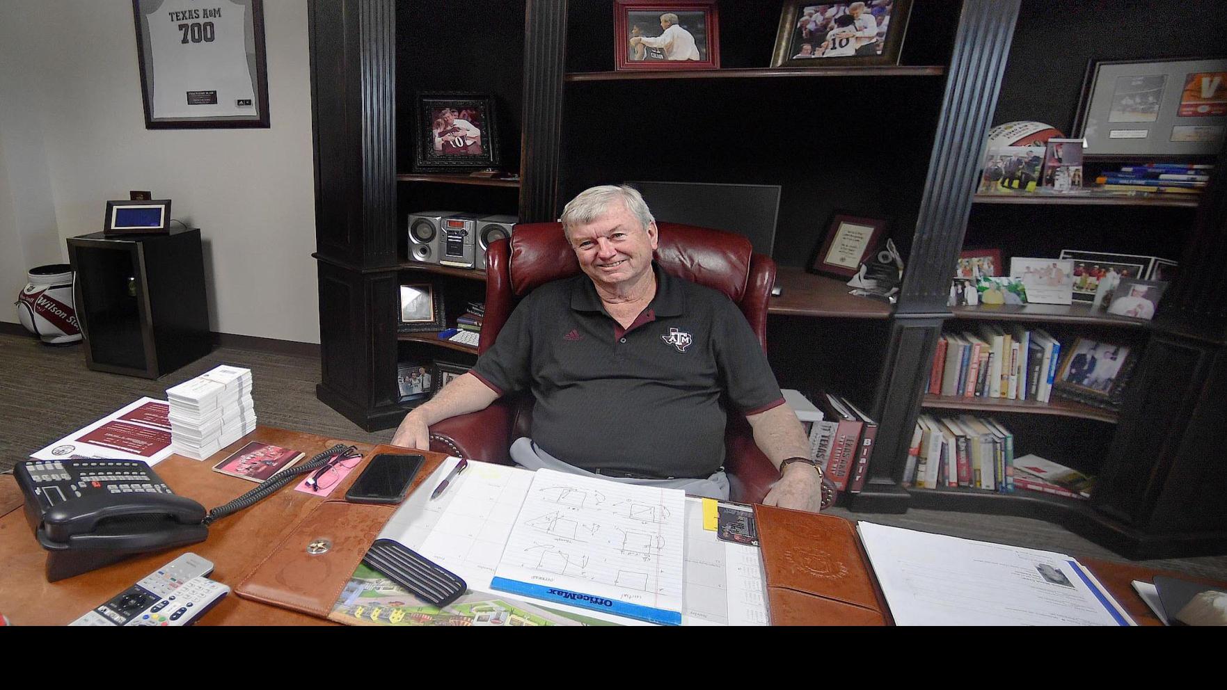 What S In Your Office Texas A M Women S Basketball Coach Gary Blair Brazos 360 Theeagle Com