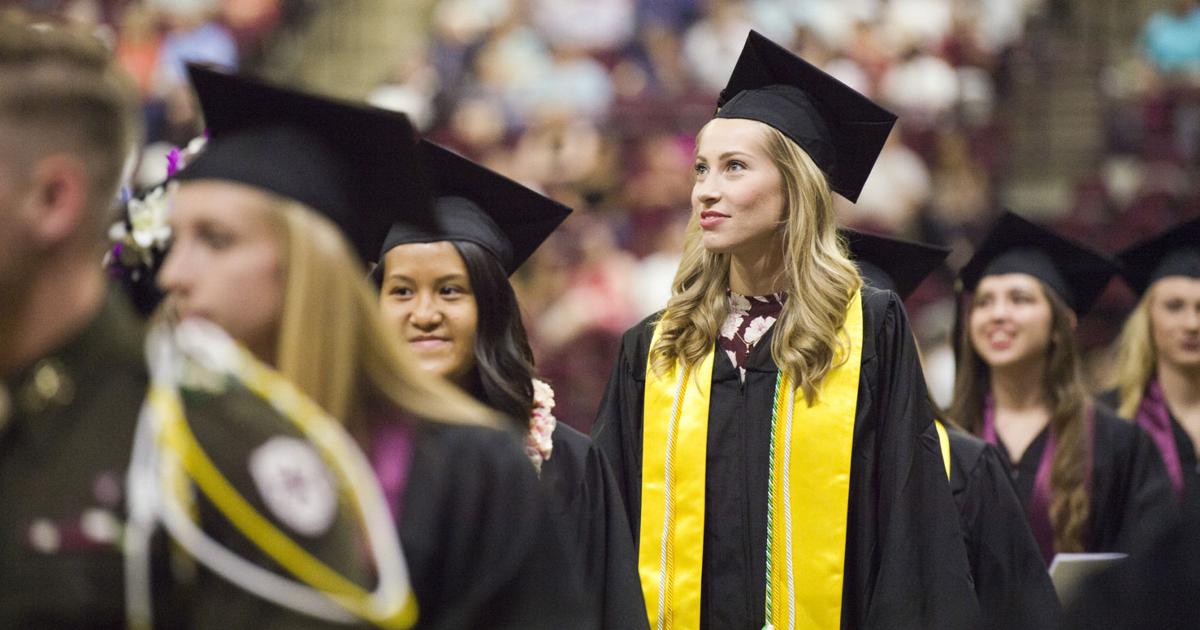 Summer Texas A&M commencement ceremony