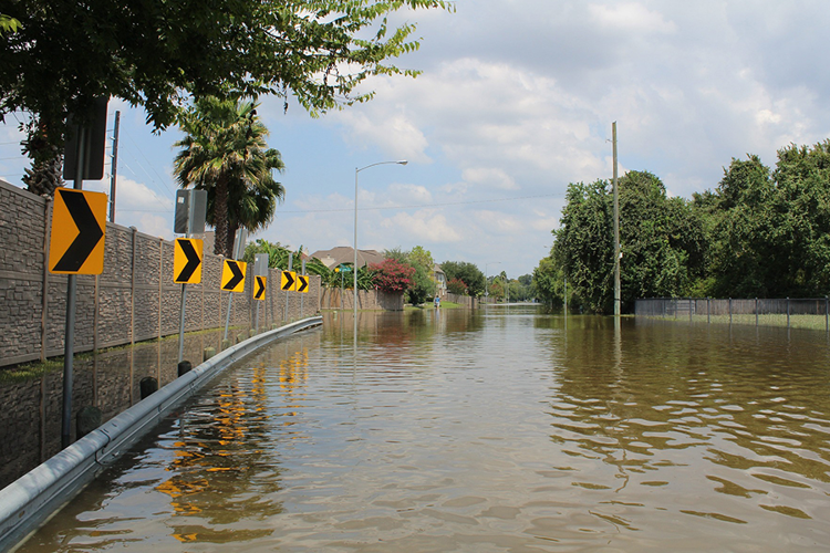 Know the hidden dangers of a flooded roadway