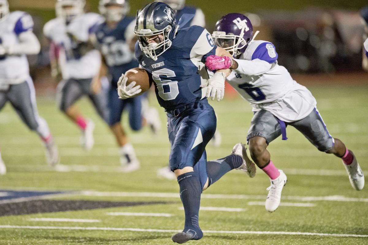 Hunter Batten Finding End Zone Often For Bryan Vikings Football