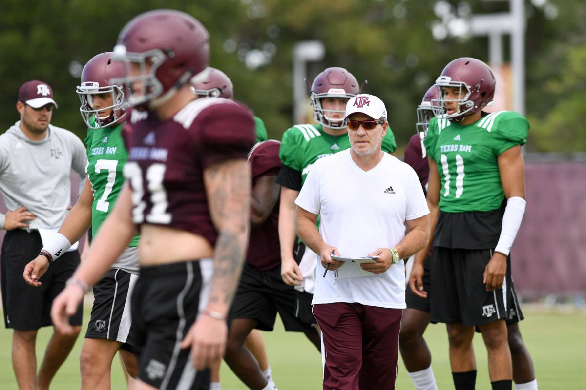 Aggie Football Team Practicing Well Heading Into Rest Day Aggie