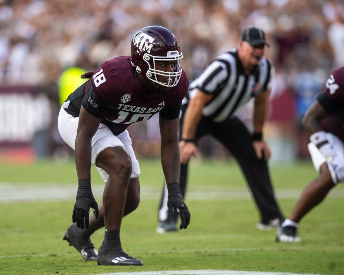 Athleticism of Texas A&M DE LT Overton has made him useful in both pass  rush and coverage