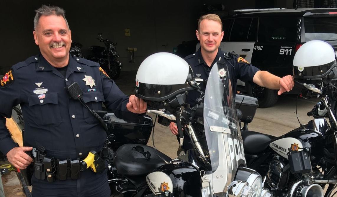 College Station police officers place in motorcycle skills challenge