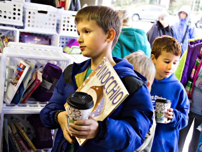 Books and a Blanket give gifts to those in need