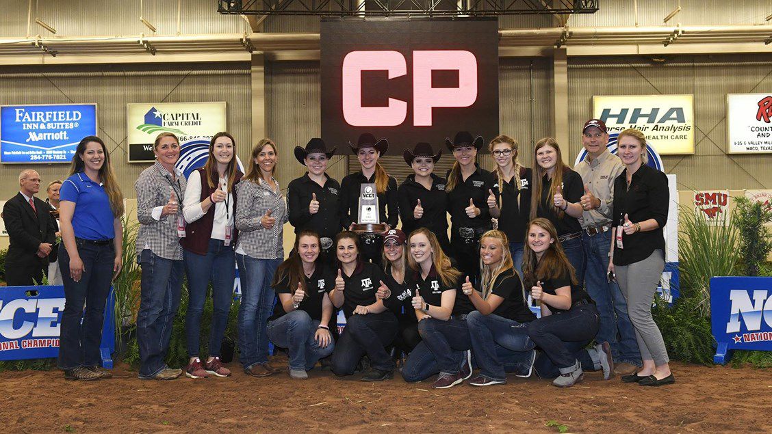 Texas A&M equestrian team wins NCEA Reining National Championship