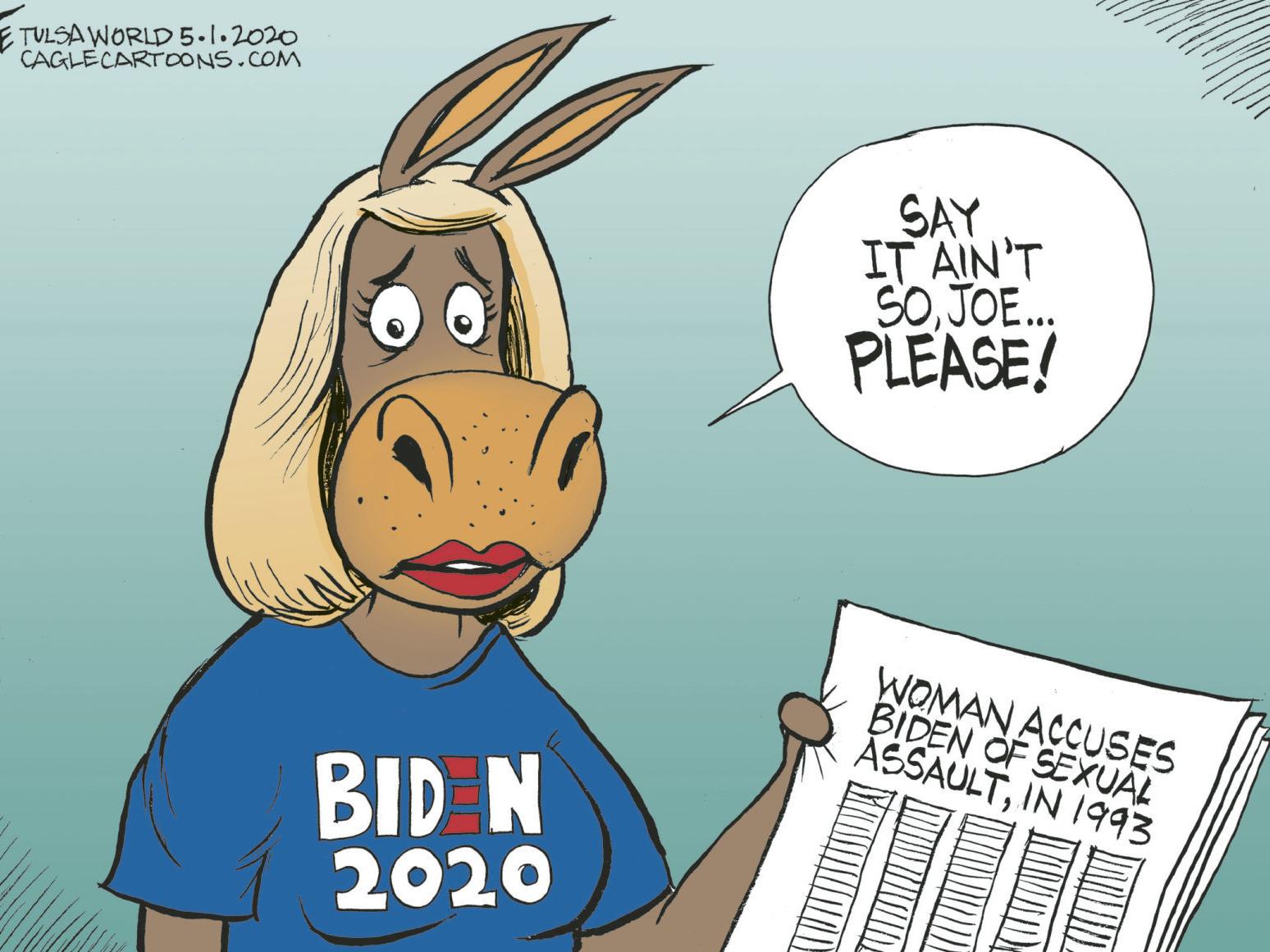 Bruce Plante Cartoon Metoo Joe Cartoons Theeagle Com
