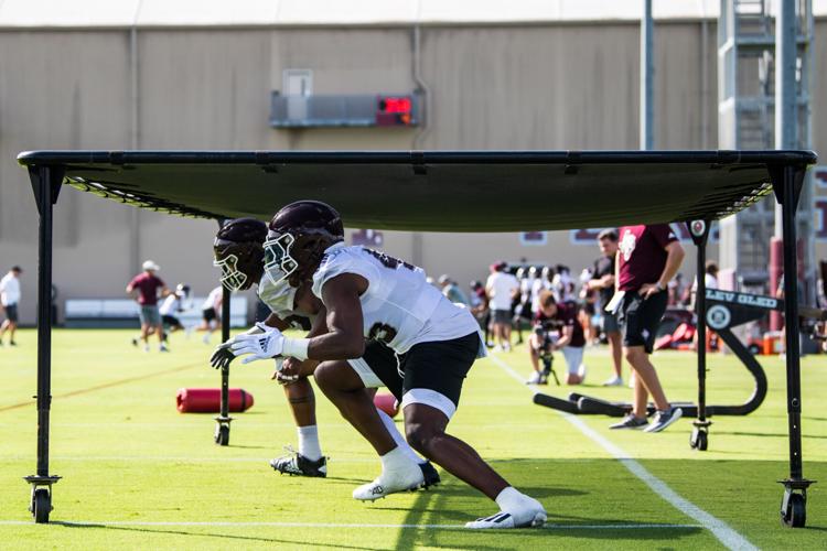 Texas A&M Practice First Day SECONDARY PHOTO