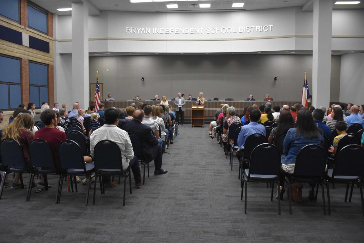 Bryan school board moves into larger meeting space