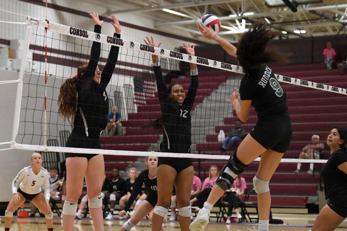 A&M Consolidated vs. Rudder volleyball (copy)