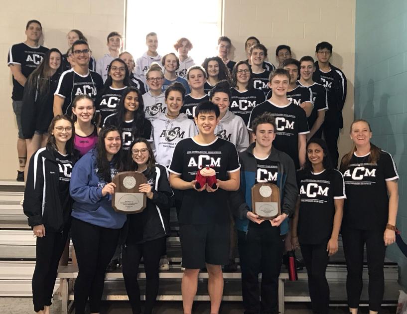 A&M Consolidated girls win District 18-5A swim meet, while boys take second