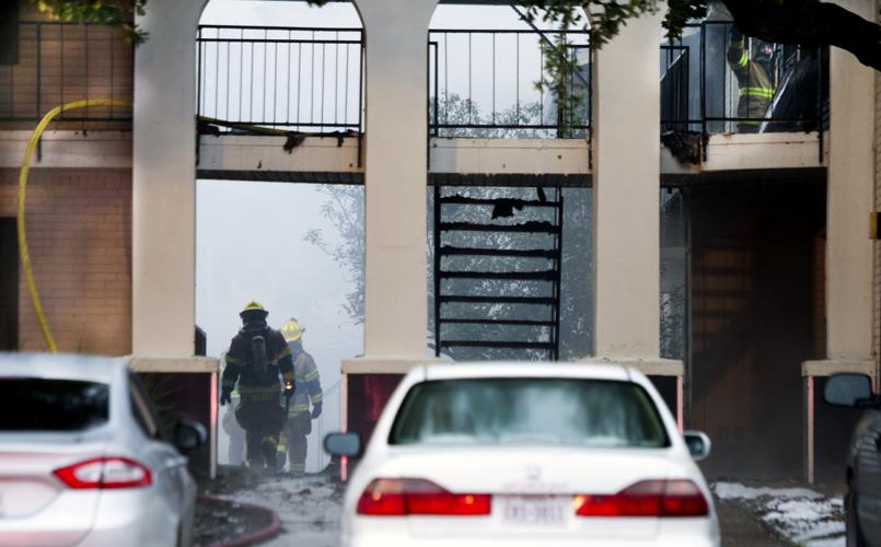 Students displaced after fire spreads through College Station apartment ...
