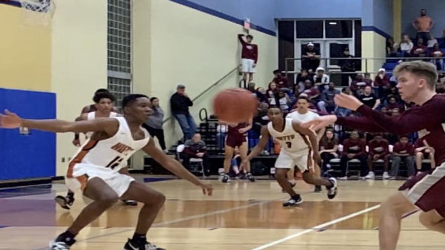 A M Consolidated Boys Basketball Team Falls To Hutto In Area
