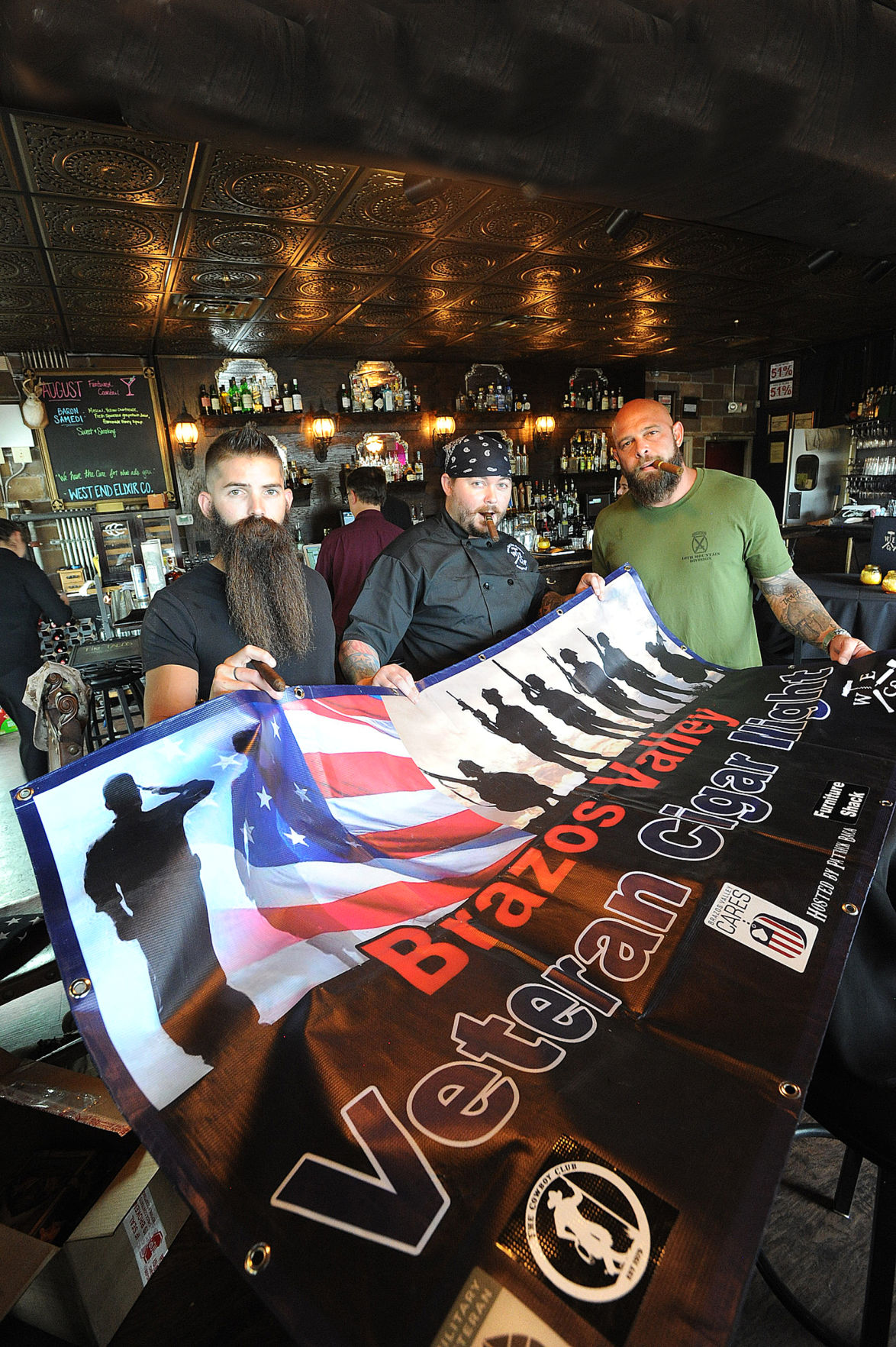 West End Elixir Cigar Night Aims To Bring Veterans Together