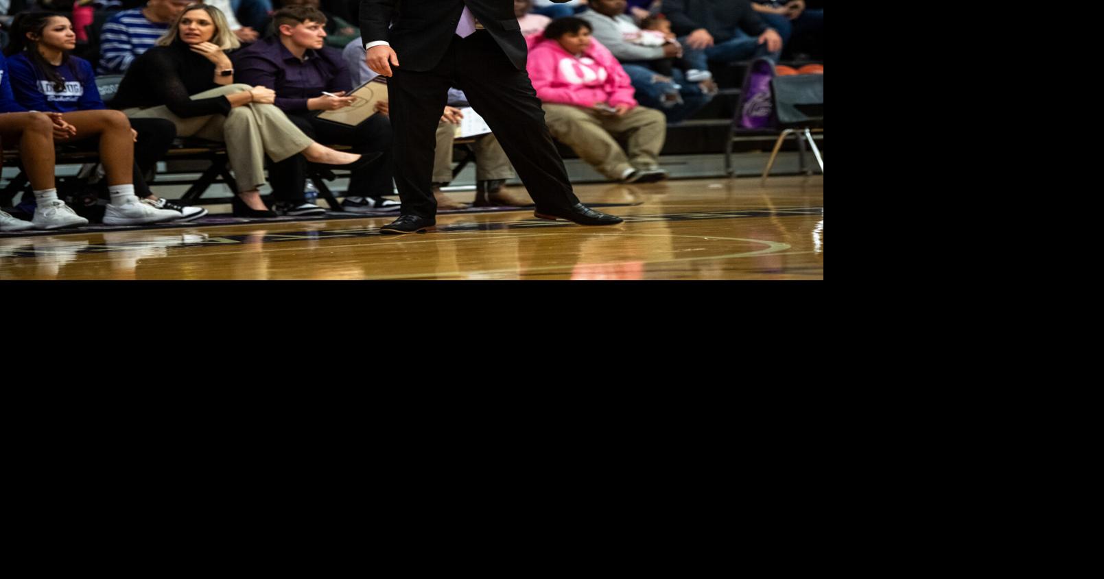 College Station girls basketball head coach Colby Schniederjan taking ...