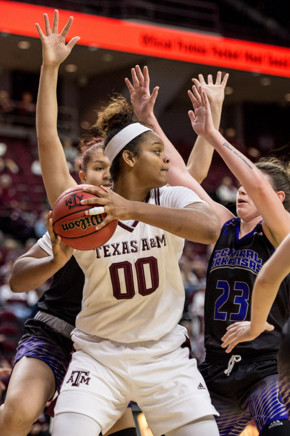 Texas A&M women get by Central Arkansas 7261 Aggie Sports