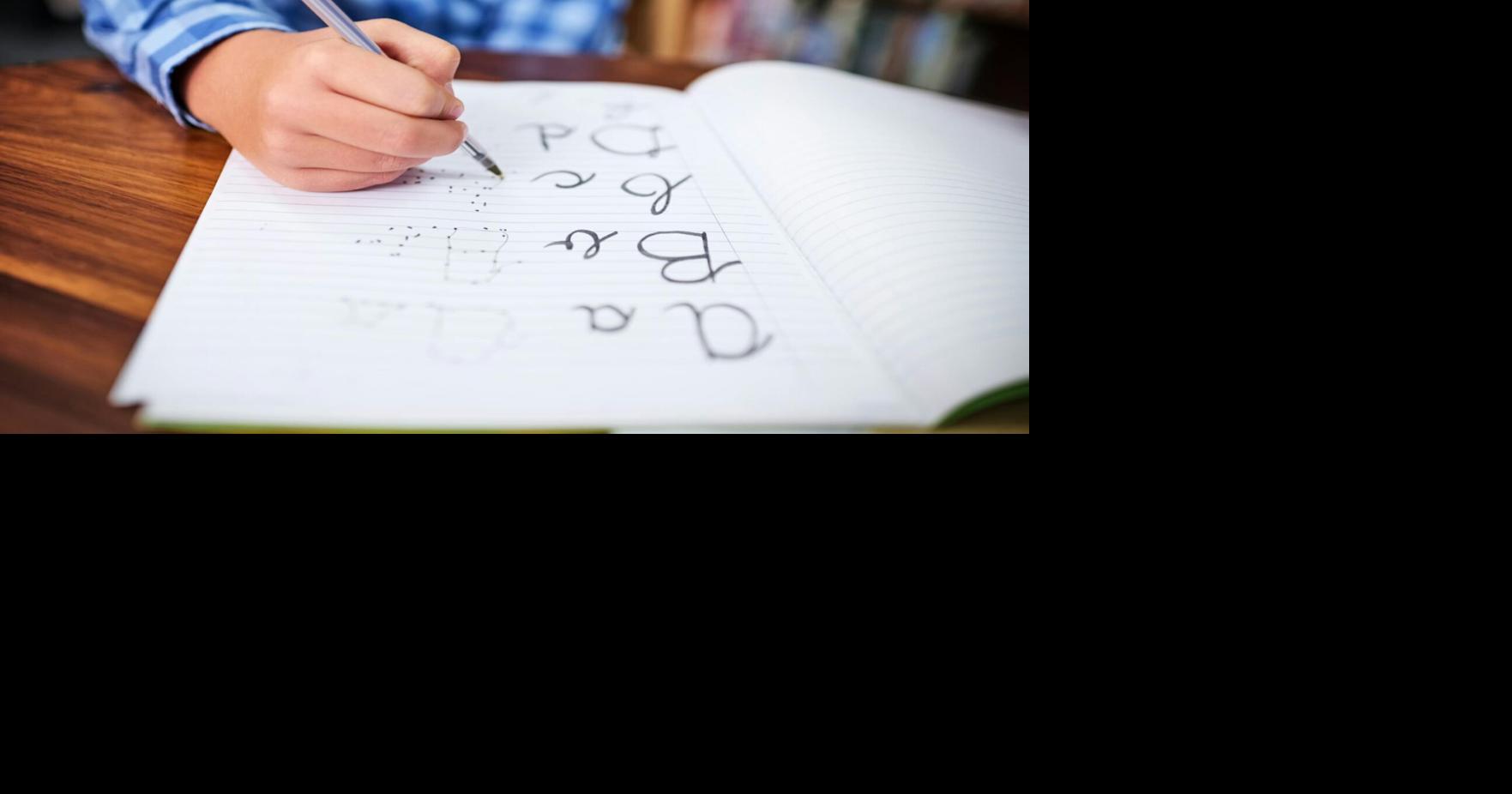 Kids should learn cursive. Their print needs work, too | Bloomberg News